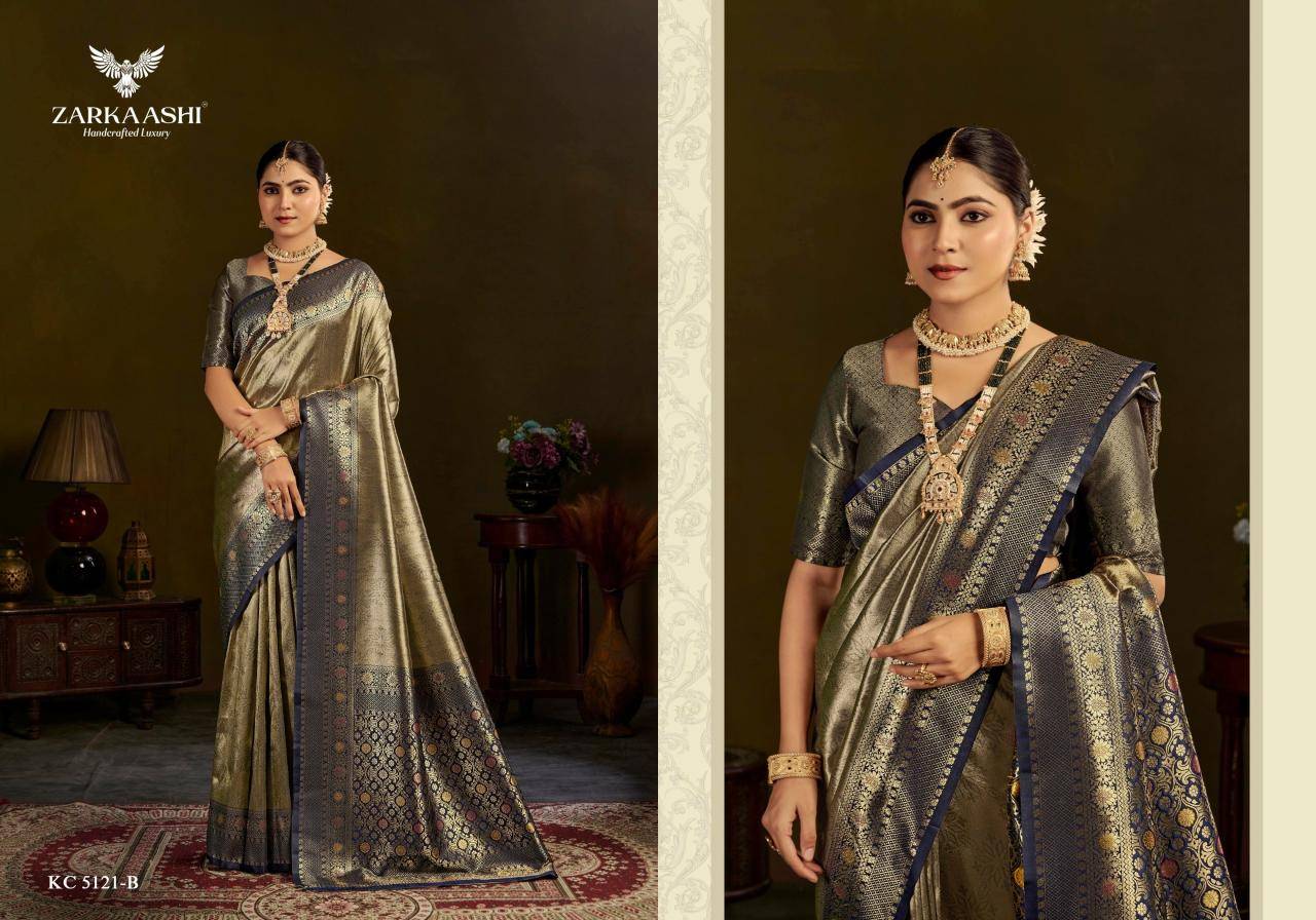 Kalki zarkaashi kanchi pattu vol-3 Wholesale saree shops in Pune